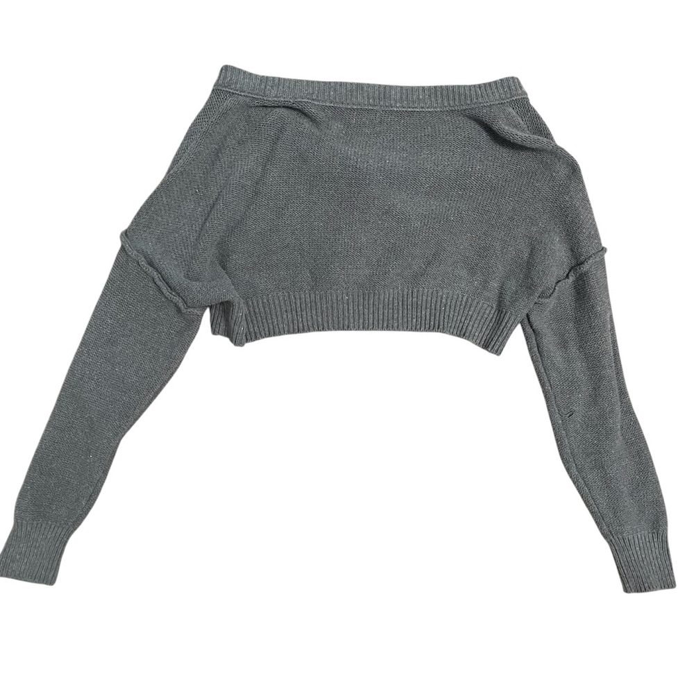 BDG Urban Outfitters Women's Charcoal Button-Up Cardigan - Picture 5 of 9